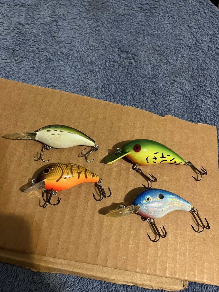 bass lures crankbaits Fishing Crankbait - Deep Diving Hard Baits 5 pcs Slow sinking shallow water shad crankbait Bass Pro Shops XPS Crankbait
