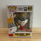 Funko Pop! Vinyl Animation BUGS BUNNY KING Looney Tunes #837 *Target Exclusive*