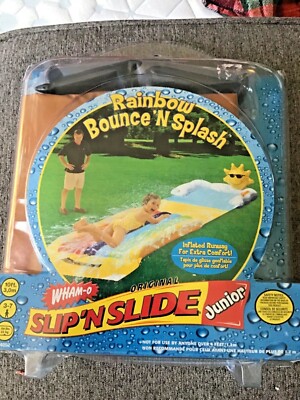 WHAM- O Rainbow Bounce N Splash Slip N Slide Junior NEW SEALED 
