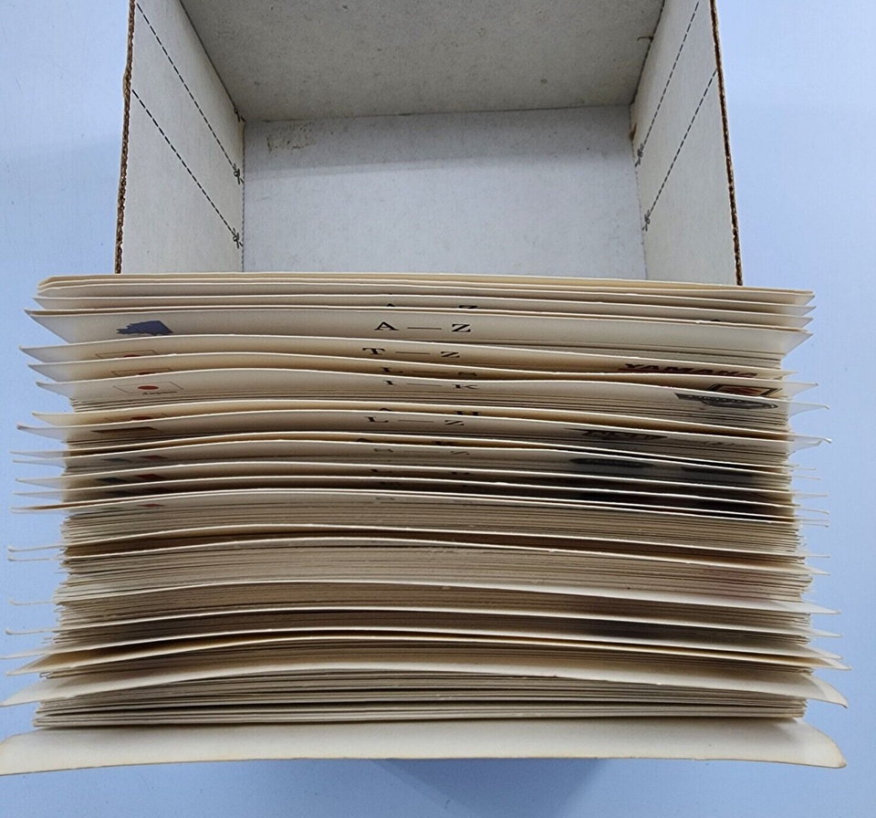Set of 2 Atlas Editions Motorcycle Trading Info Cards Box Sets - With ...