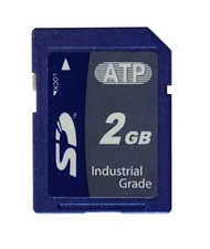 New ATP Electronics AF2GSDI 2GB SLC Industrial Grade SD Memory Card