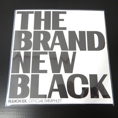 BLEACH EX. Exhibition Official Pamphlet THE BRAND NEW BLACK Art Book FedEx JP
