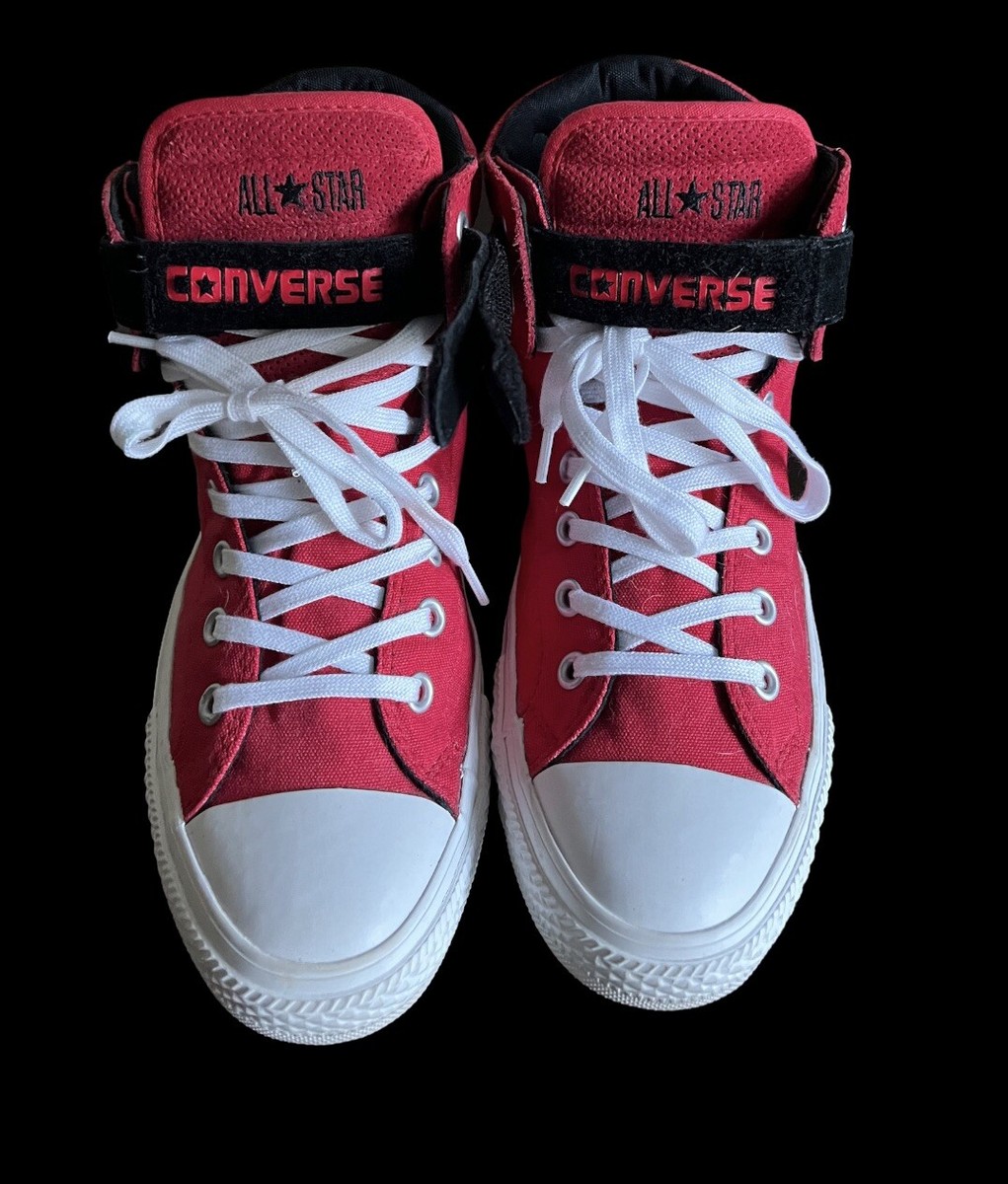 mens red converse size 10