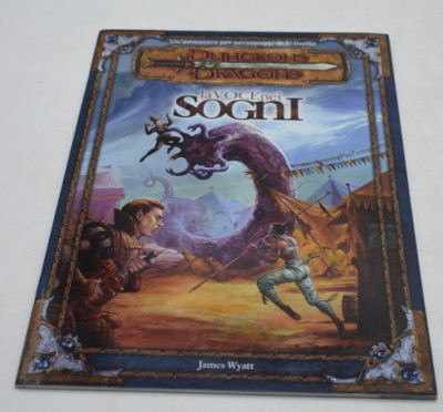 25th 6023 D&D D20 - LA VOCE NEI SOGNI - Avventura - RARO - NUOVO - ITA BEST YES