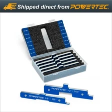 POWERTEC Router Table Set Up Bars, Precision Woodworking Tools - 7pcs (71579)