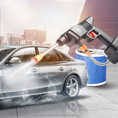 #ad Cordless Car Pressure Washer Water Gun High Power Jet Wash Cleaner with Battery AU $95.67