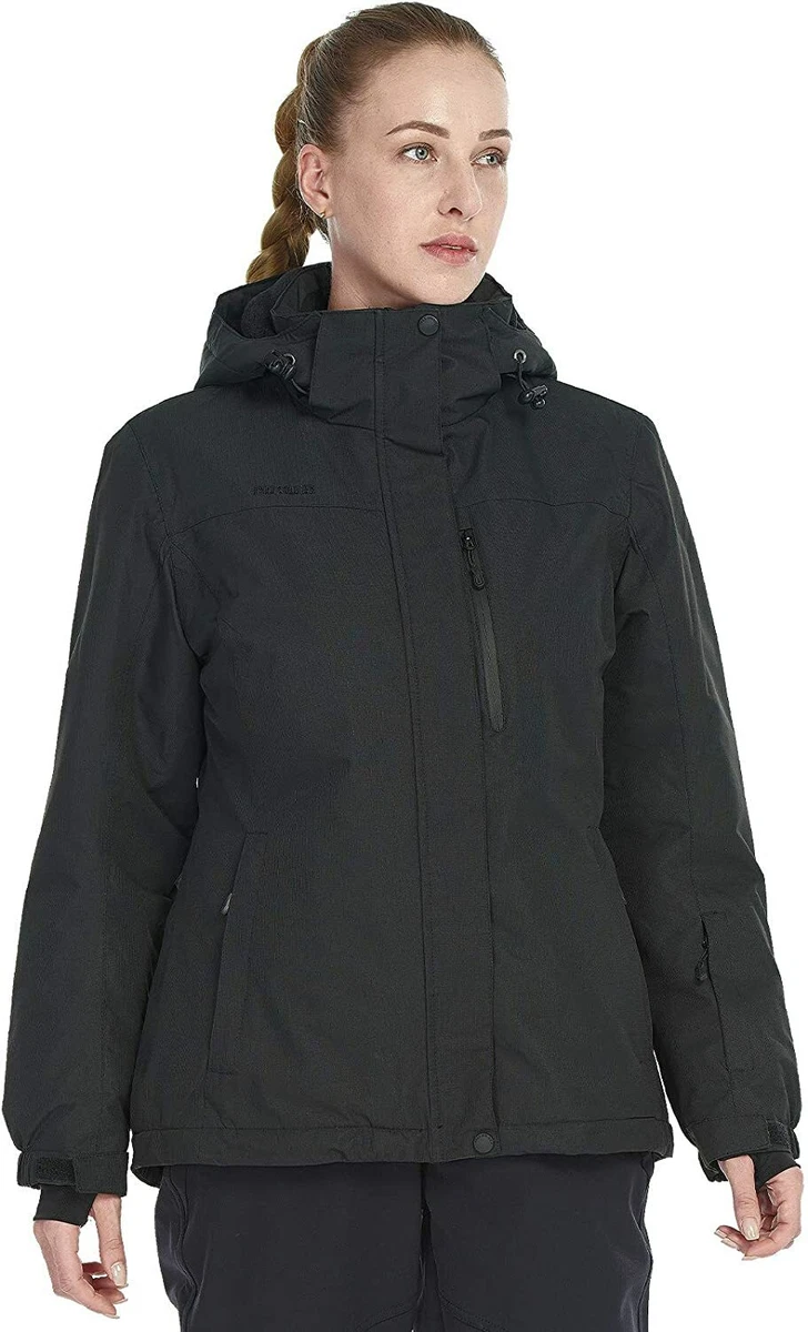 FREE SOLDIER Women s Waterproof Ski Snow Jacket Fleece Lined Warm