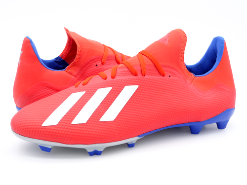 Adidas Mens 13 X 18.3 FG Orange Soccer 