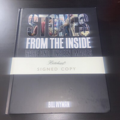Bill Wyman Rolling Stones From The Inside Signed Autographed HC Book New
