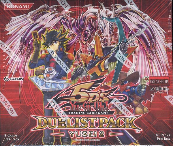 duelist pack yusei 2 booster box Pack: elemental hero wild wingman YuGiOh Yu-Gi-Oh: Yusei 2 Duelist