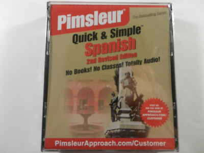 Pimsleur Quick and Simple: (Spanish) 2nd Revised Edition (Audio CD) (New)