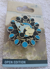 disney glow in the dark mickey mouse sorcerer pin on the card from local estate