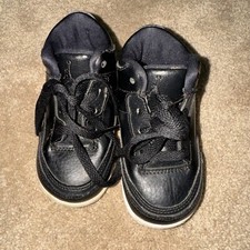 Nike Air Jordan 3 Retro Cyber Monday Black White Toddler Baby Boy Shoe Size 5C