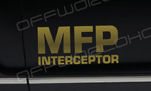 MAD MAX sticker MFP Interceptor MAIN FORCE PATROL Road Warrior Pursuit - Afbeelding 1 van 3