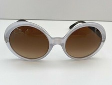 OLIVER GOLDSMITH OOPS SUNGLASSES MATTE CRYSTAL AND MATTE BLACK ICE 55MM-21MM