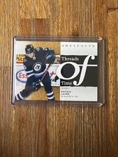 2021-22 UD Artifacts Threads of Time Relic #TT-PL Patrik Laine - Winnipeg Jets