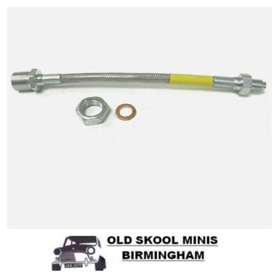 CLASSIC MINI NON VERTO CLUTCH HOSE BRAIDED STAINLESS STEEL GVP1020SS  1H29