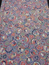 2U02z60 Japanese Kimono Silk FABRIC Umbrella 42.5x14.2