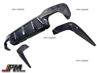 Carbon Fiber 3D Style Rear Bumper Diffuser Lip For F90 M5 Sedan Only 2018-2023