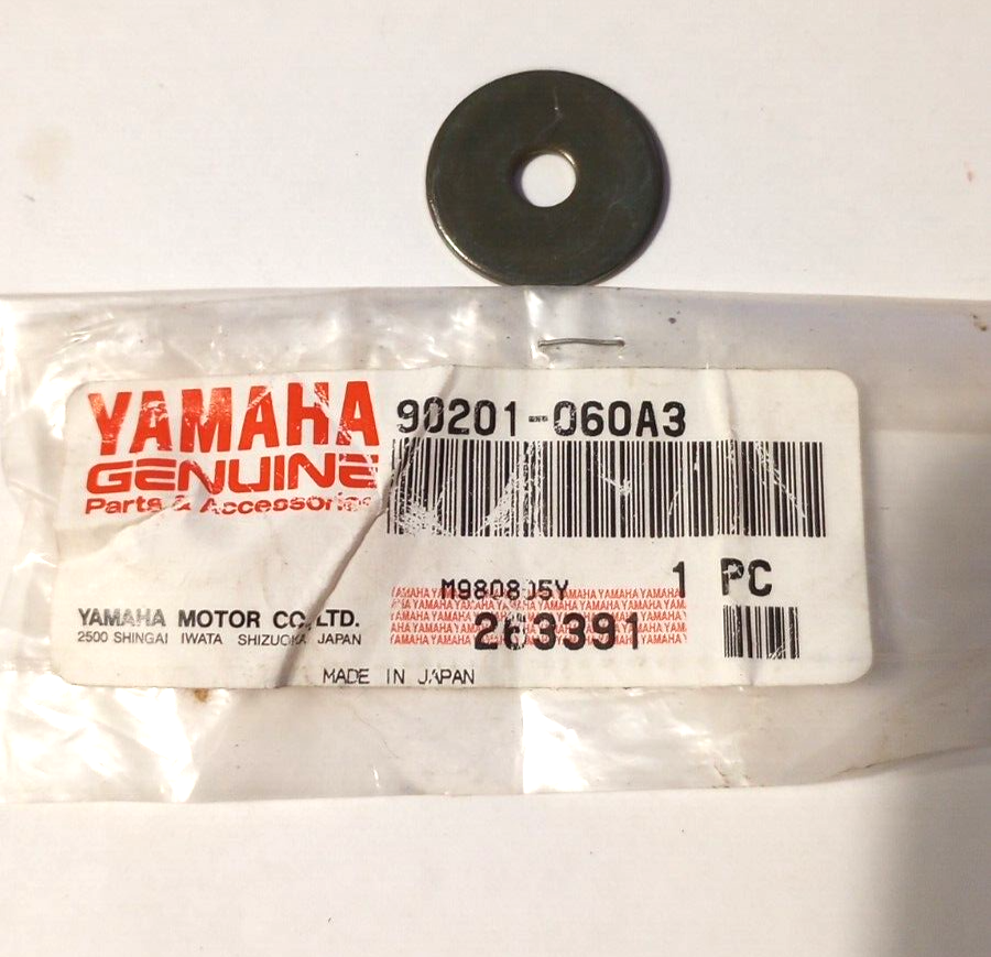 Yamaha YZ85, YZ125, YZ250 Plate Washer NOS 90201-060A3 (L-7010) | eBay