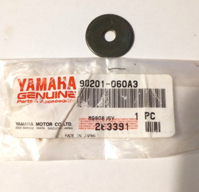 Yamaha YZ85, YZ125, YZ250 Plate Washer NOS 90201-060A3 (L-7010) | eBay