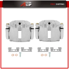 Rear Brake Calipers w/ Bracket Kit 2PCS For 2003-2007 Chevrolet Silverado 1500