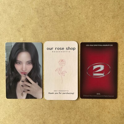 (G)I-DLE QQ Music 中華 ウギ 9枚コンプセット G)I-DLE QQ Music 中華 ウギ 9枚コンプセット