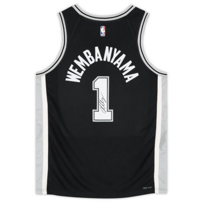 Victor Wembanyama San Antonio Spurs Autographed Icon Swingman