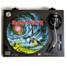 IRON MAIDEN Turntable Slipmat for Vinyl Records 12” DJ Slip Mat heavy metal lp