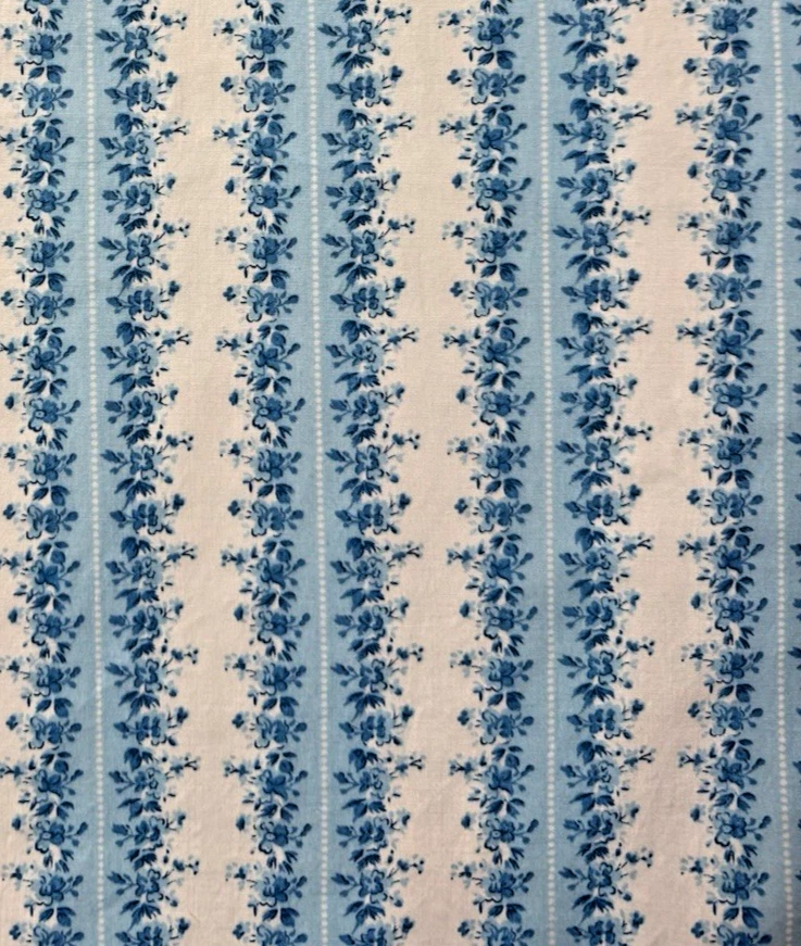 Blue Collectible Fabrics 1920-1949 Time Period Manufactured for