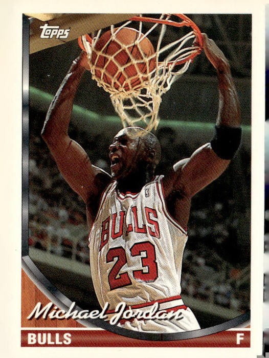 1993-94 Topps #23 Michael Jordan