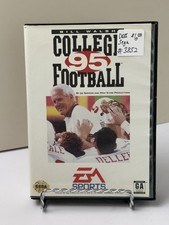 Bill Walsh College Football 95 (Sega Genesis, 1994) CIB - includes Manual