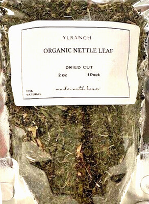 Nettle Leaf Organic Dried Cut / Farm Fresh Packed USA Free Ship