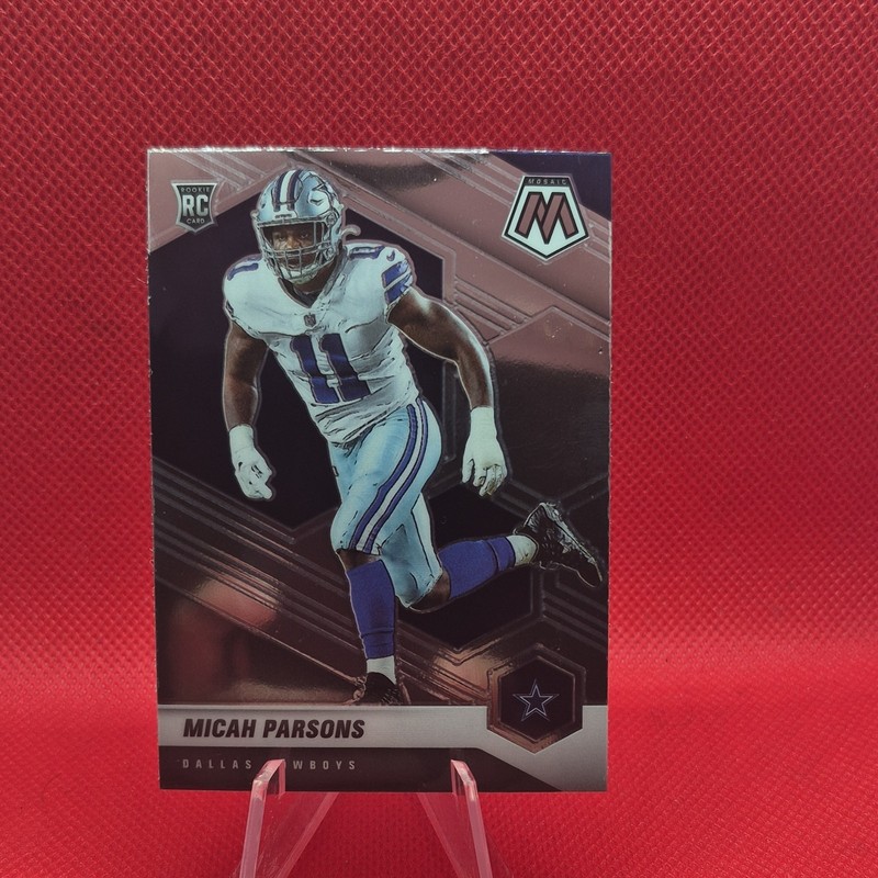 Panini 2021 Mosaic Rookies Micah Parsons Rookie #362 Dallas Cowboys
