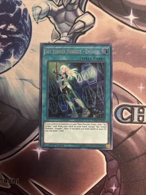 (YT) Yu-Gi-Oh Sky Striker Mobilize - Engage! DASA-EN030 Secret Rare 1st Ed VLP