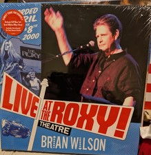 Brian Wilson Live At The Roxy 3 Red White & Blue LP Box LP Set Sealed Ships Can