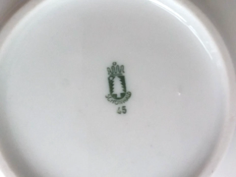 Vide poches décor chasseur à cheval 1806 en porcelaine schonwald - Photo 4/4