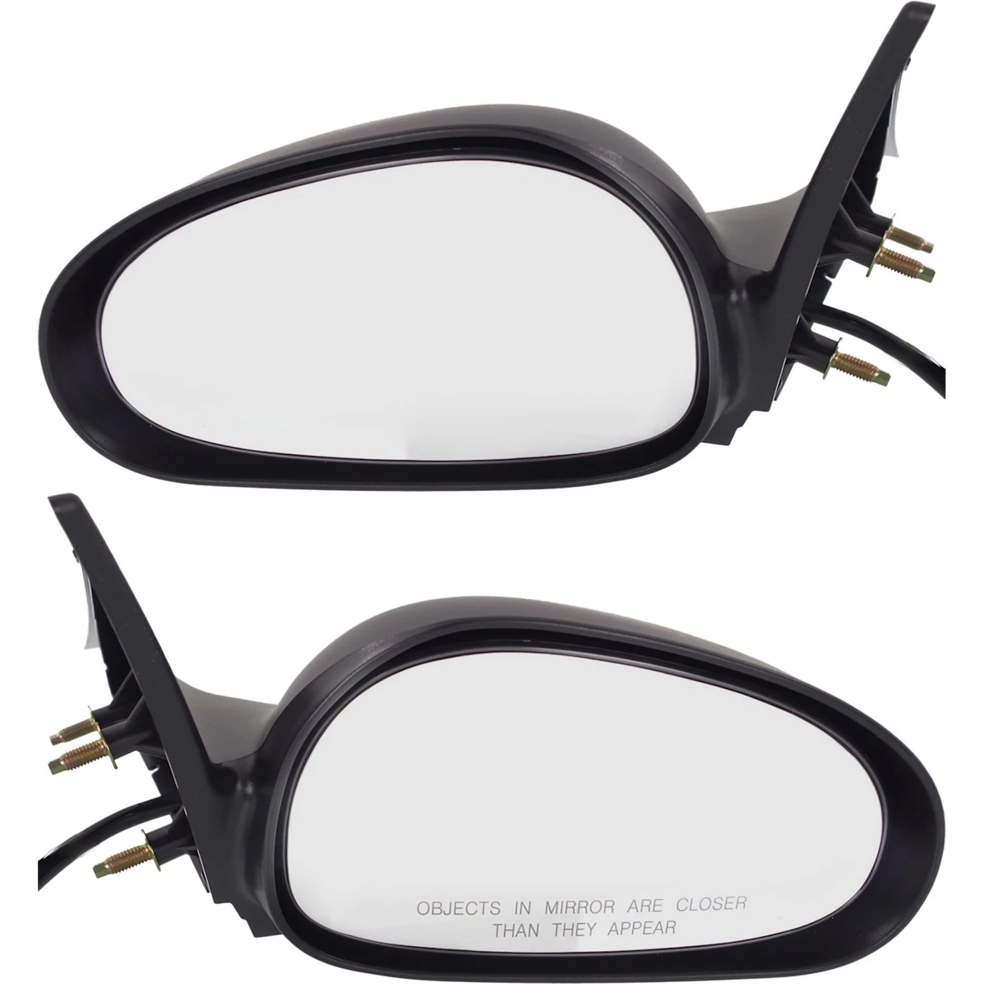 Pair Set of 2 Mirrors Driver & Passenger Side Coupe Left Right for Ford Mustang