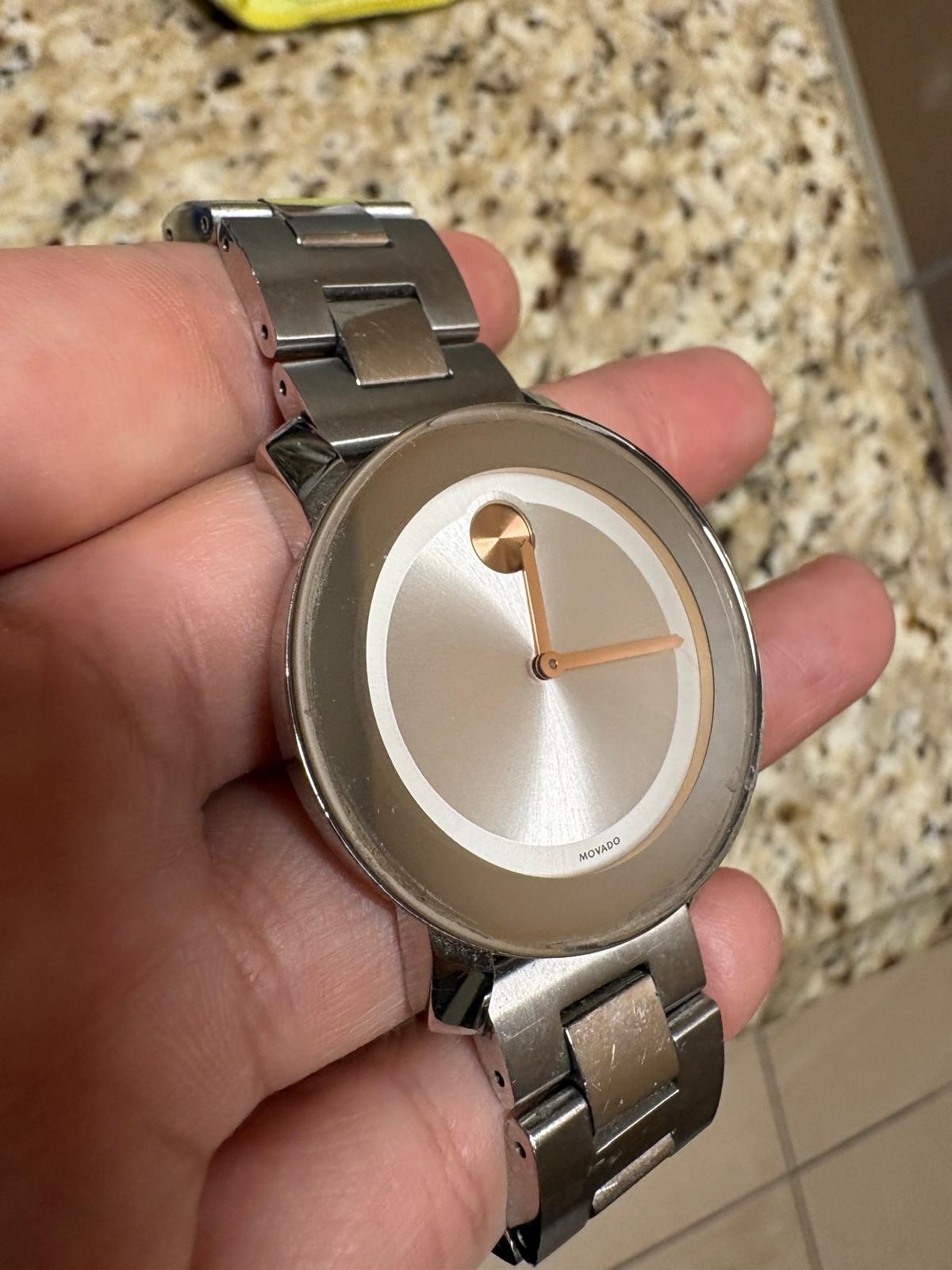 Movado Bold Silver Women's Watch - 3600519