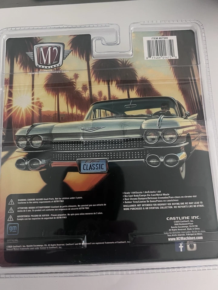 M2 Machines 1959 Cadillac Series 62 Diorama Chase - Image 2 of 3