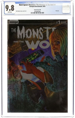 #ad Mark Spears: The Monster amp; the Wolf #1 A55 Foil Variant 2025 CGC 9.8 $41.99