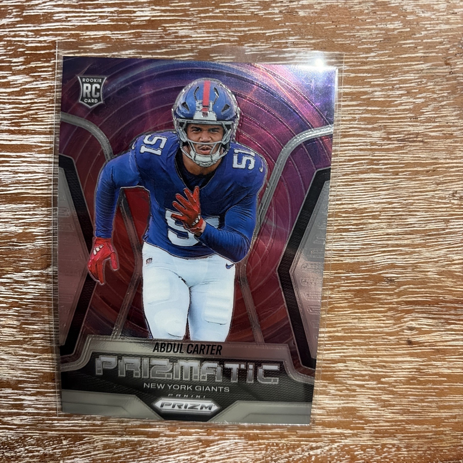 2025 Panini Prizm- Prizmatic Rookie Abdul Carter #10 (RC) Insert