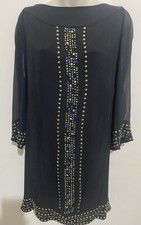 Versace Collection Black Sheer Dress Size 42 European