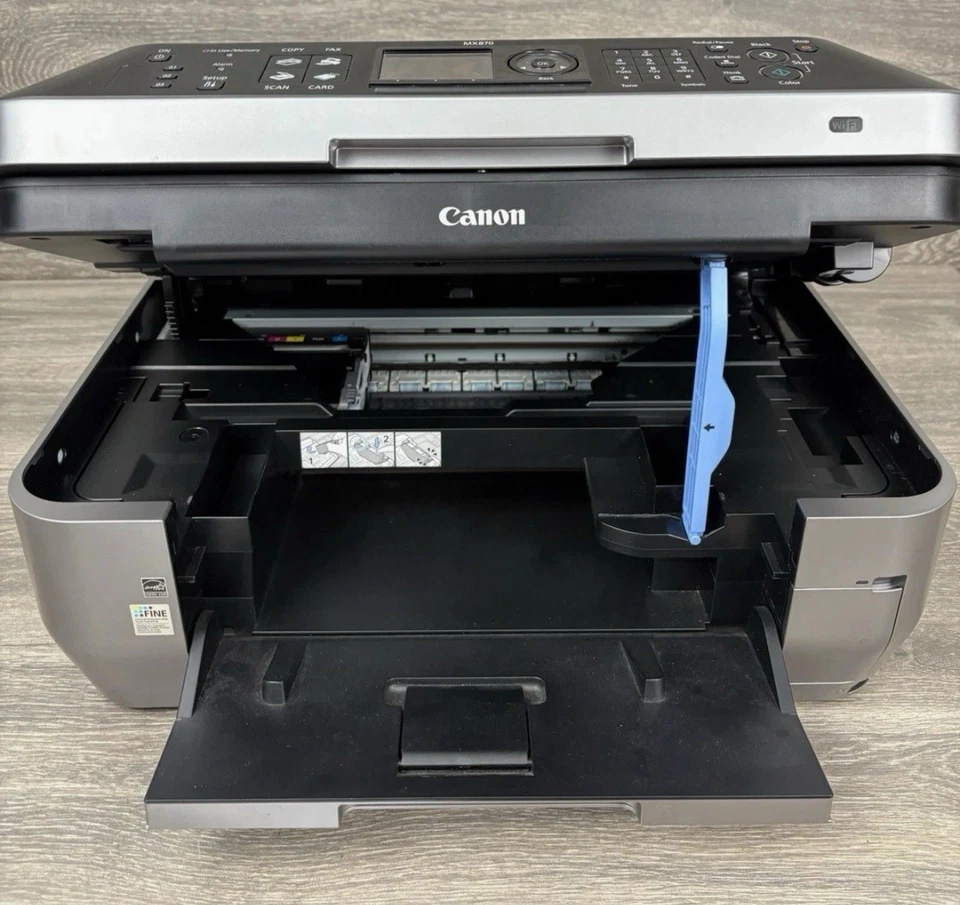 Canon PIXMA MX870 All-in-One Fax Ethernet USB WLAN Farbtintenstrahldrucker - Bild 2 von 3