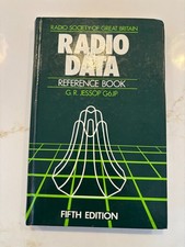 RADIO DATA REFERENCE BOOK BY G.R. JESSOP FIFTH EDITION 1985