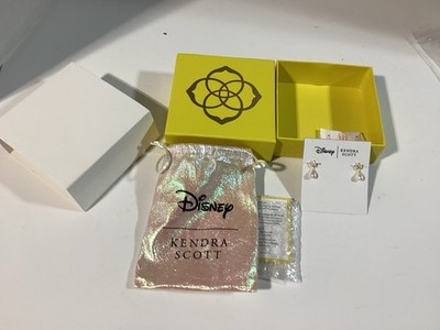 Kendra Scott Disney Princess Crown RHD Earrings White Mix Gold