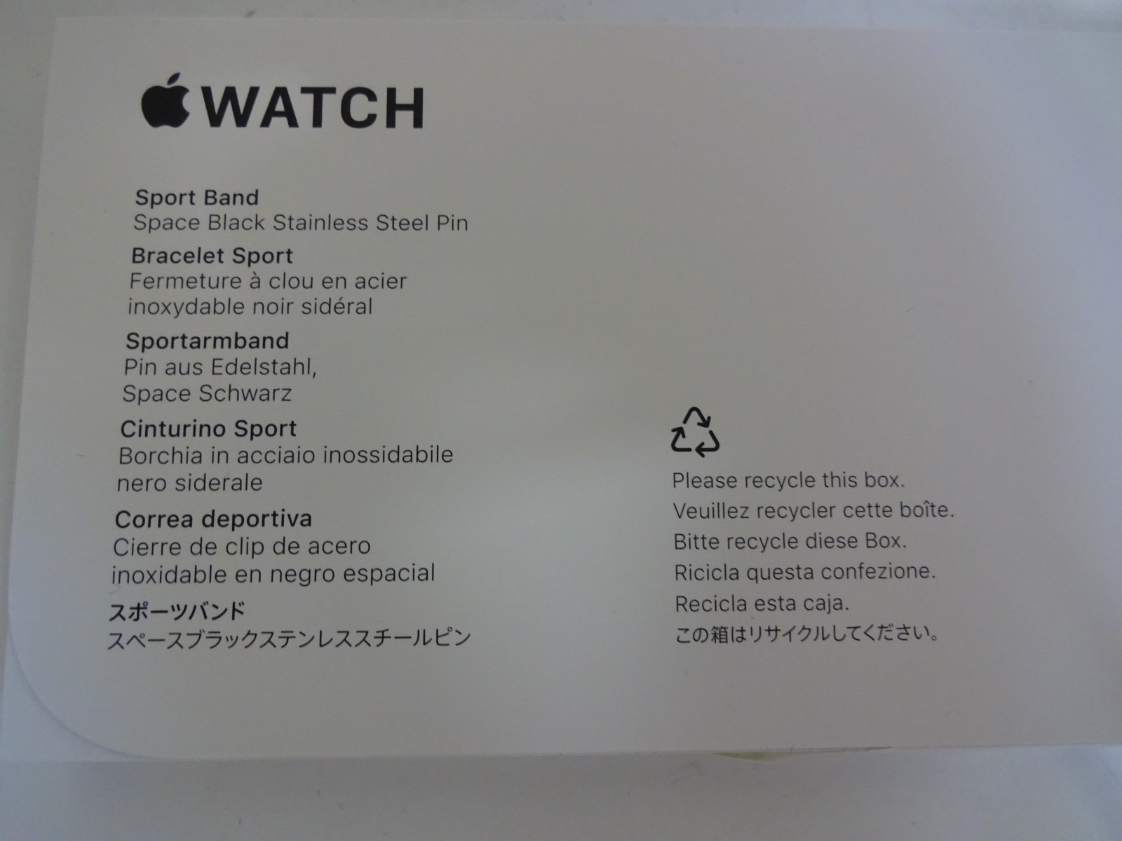 Apple Watch Series 11 A3331 42mm Jet Black GPS – Empty Box Only | eBay