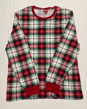 HOLIDAY LANE men pajama top long sleeve MULTICOLOR L