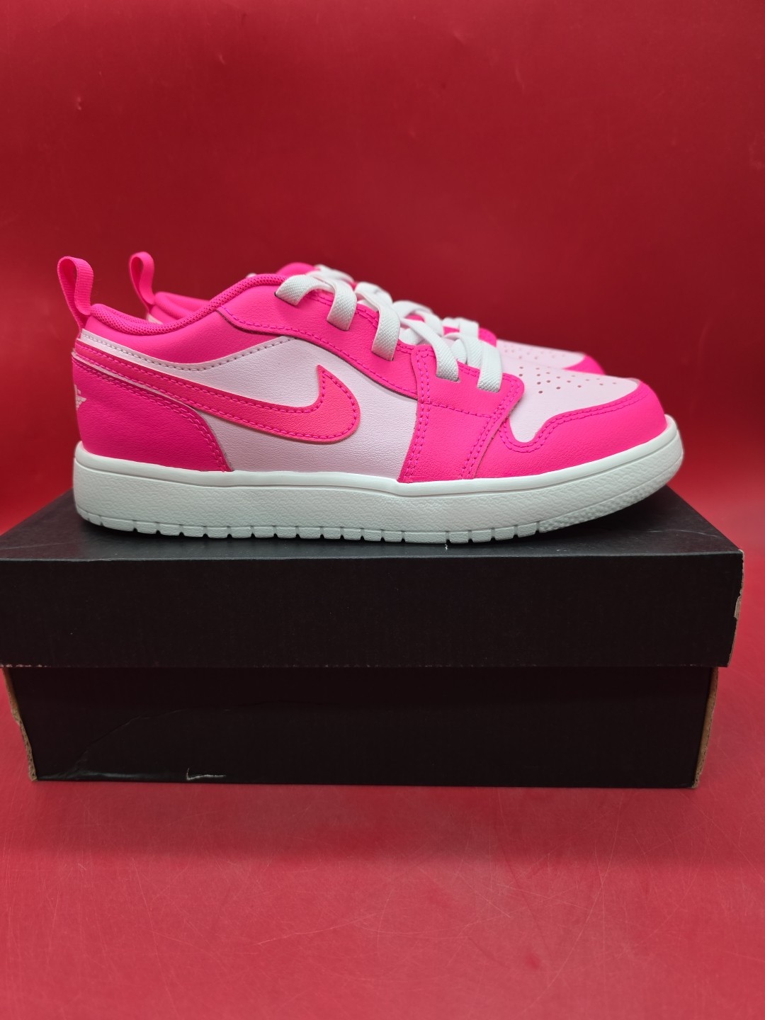 Nike Air Jordan 1 Low Alt PS Valentine's Day Strap Shoes Pink Sz 2.5Y DR9748-661