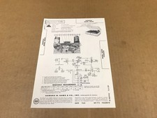 Vintage Photofact Folder - 773-10 - Phonola Model 2001W, 1 Tube Phono Amplifier